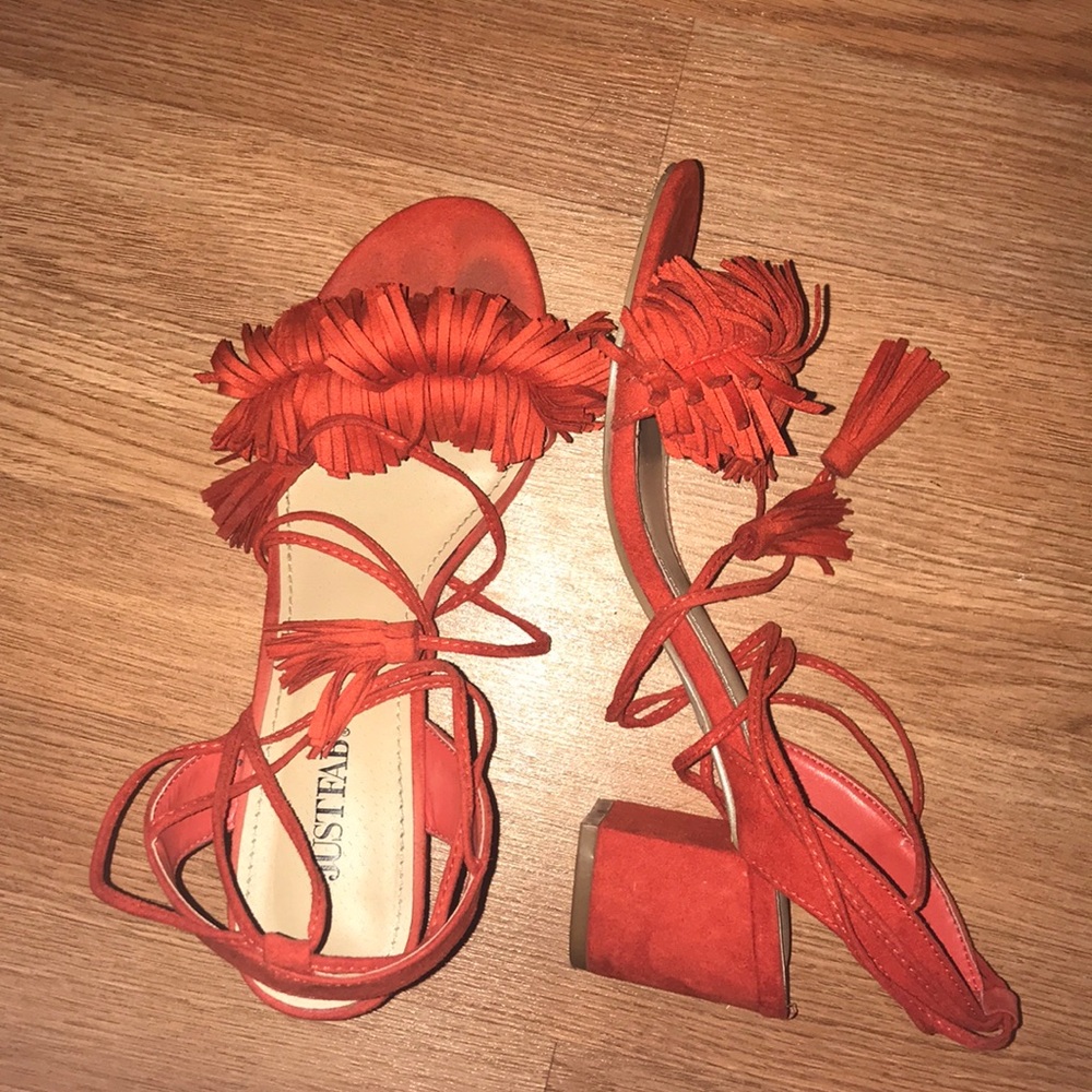 Fringe Sandals